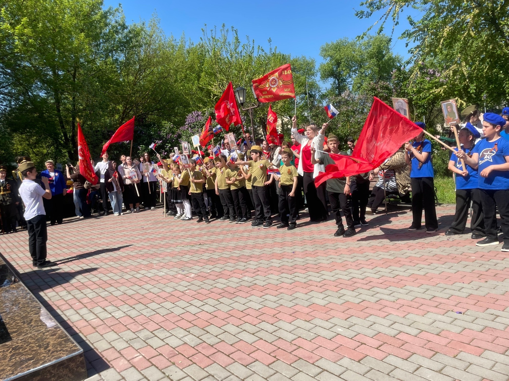 Торжественный митинг "Была весна - весна Победы!".
